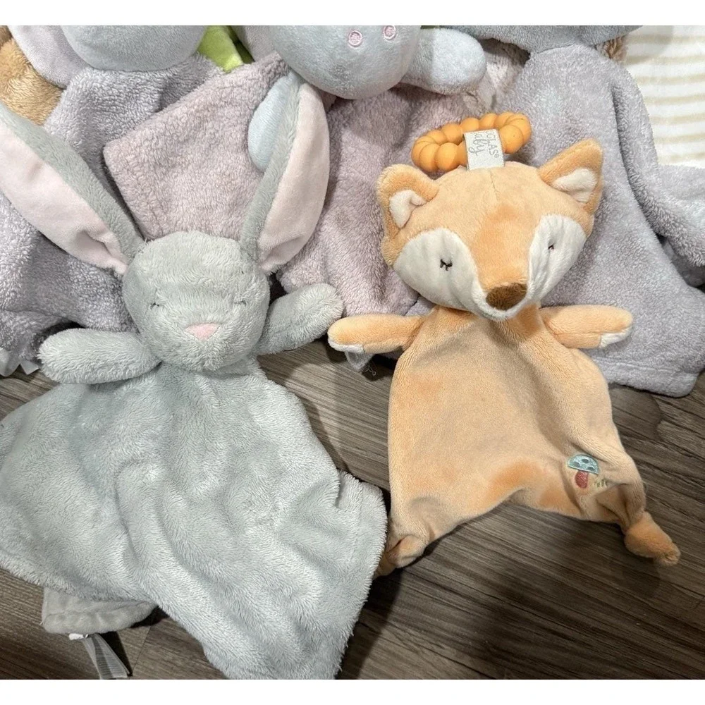 Baby Bear Lovey Snuggie Blankie Blanket  Bundle Fox Bunny Lion Koala Puppy